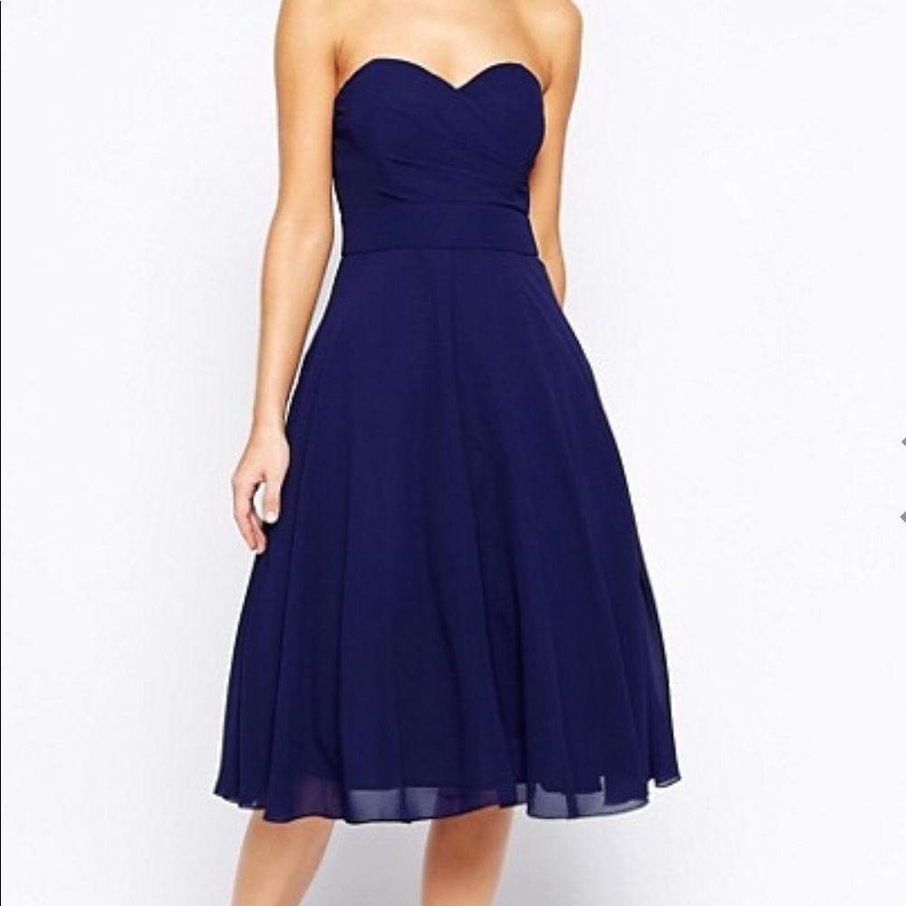 NWT Fancy strapless dress